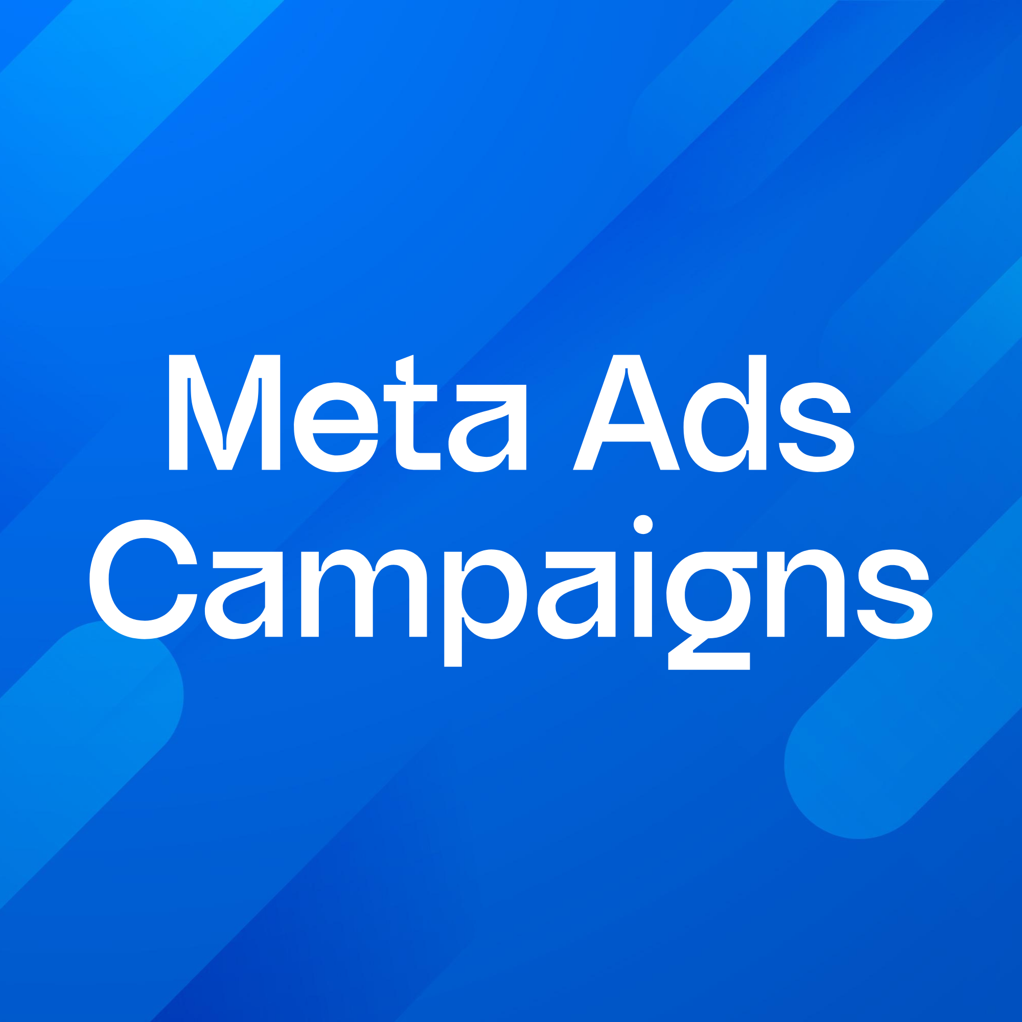 Campanhas de anúncios Meta