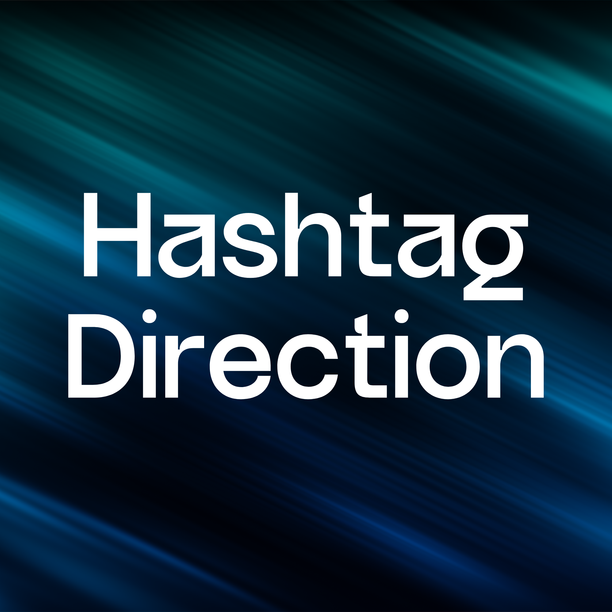 Orientação de hashtags